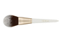 Vonira Beauty Studio Makeup Flat Powder Brush With Golden Aluminum Ferrule Birch Wooden Handle สีสวย โฟนิรา สตูดิโอเครื่องสําอางผิวหน้า แปดปูนแปรง พร้อมมือไม้