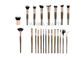 Professional Modern Romance Collection Makeup Brushes With Dual Tone Synthetic Bristles