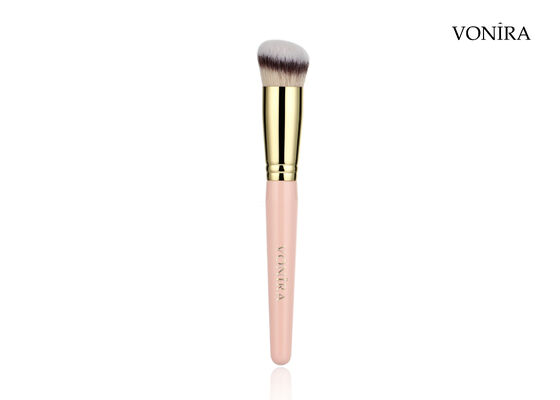Vonira Beauty Factory Custom Private Label Individual Single Round Angled Buffering Foundation Makeup Brush