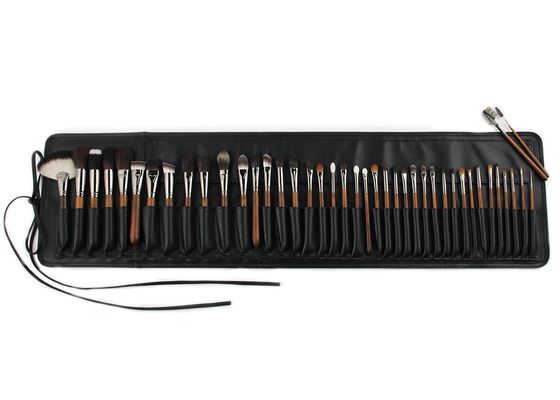 Vonira Full Complete 42Pcs Professional Makeup Brushes Set Copper Ferrule Ebony Handle Handcrafted
