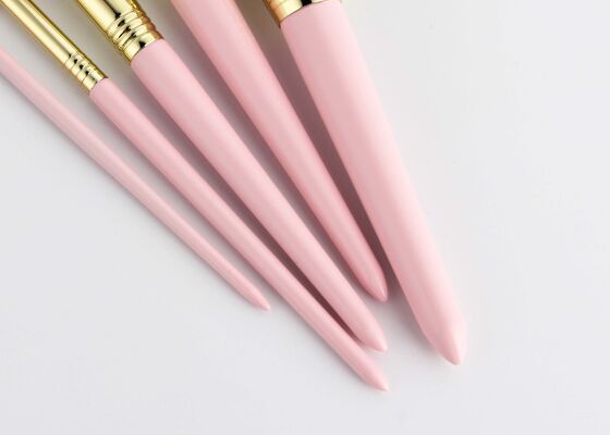 แปรงรองพื้น Vonira Beauty Angled Buffer พร้อมขนสังเคราะห์ Taklon Vegan Cruelty Free และด้ามจับไม้เบิร์ชรีไซเคิลได้