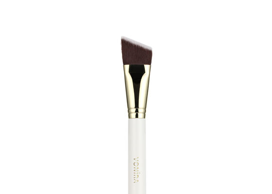 Vonira Beauty Flat Angled Contour Foundation Makeup Brush สําหรับการใช้งานอย่างแม่นยําและเรียบร้อย