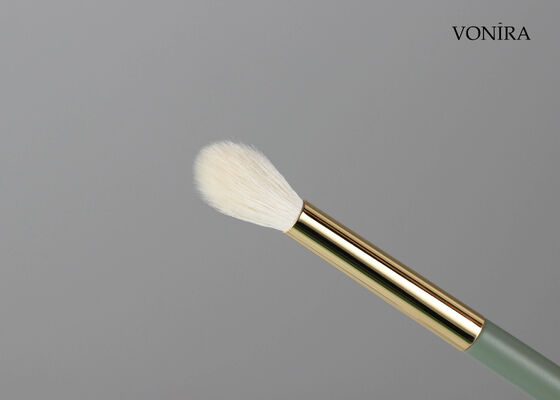 Vonira Custom Wholesale Natural White Goat Hair Conical Eye Blending Brush with Private Label บริการขายขายขายขายขายขายขายขายขายขาย