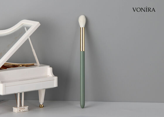 Vonira Custom Wholesale Natural White Goat Hair Conical Eye Blending Brush with Private Label บริการขายขายขายขายขายขายขายขายขายขาย