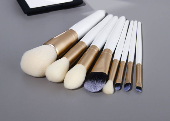 Vonira White Pearl แปรงแต่งหน้าเส้นใยสังเคราะห์ 8 ชิ้น