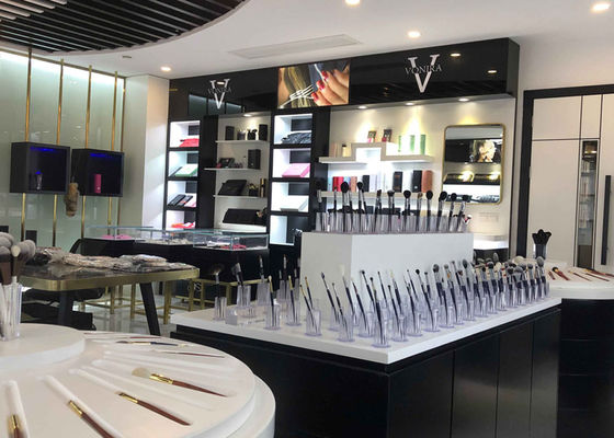 Vonira White Pearl แปรงแต่งหน้าเส้นใยสังเคราะห์ 8 ชิ้น