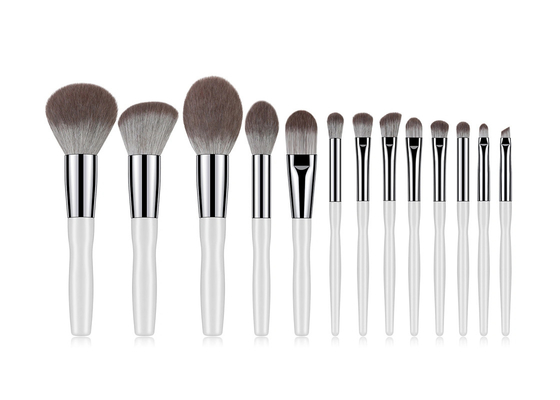 เป็นมิตรกับสิ่งแวดล้อมสังเคราะห์ 13 PC ชุดแปรงแต่งหน้าฉลากส่วนตัว 100% Handcrafted
